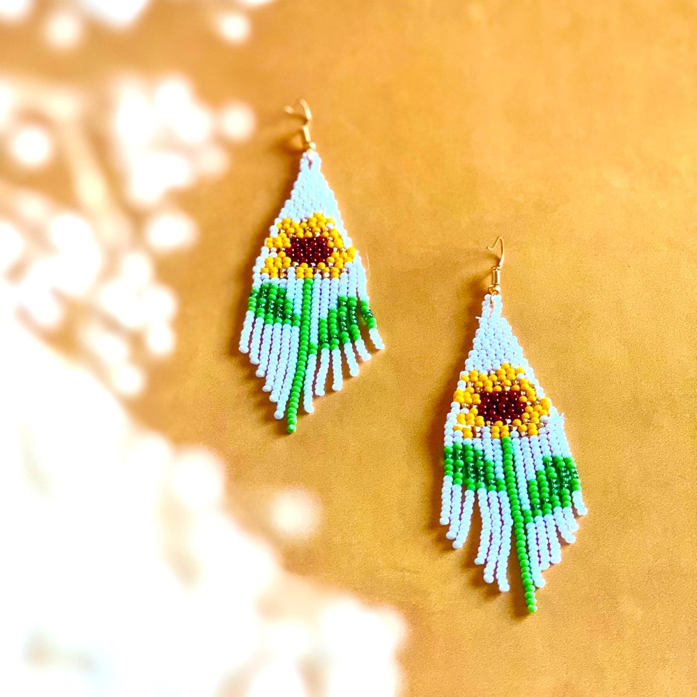 Sunflower Earrings